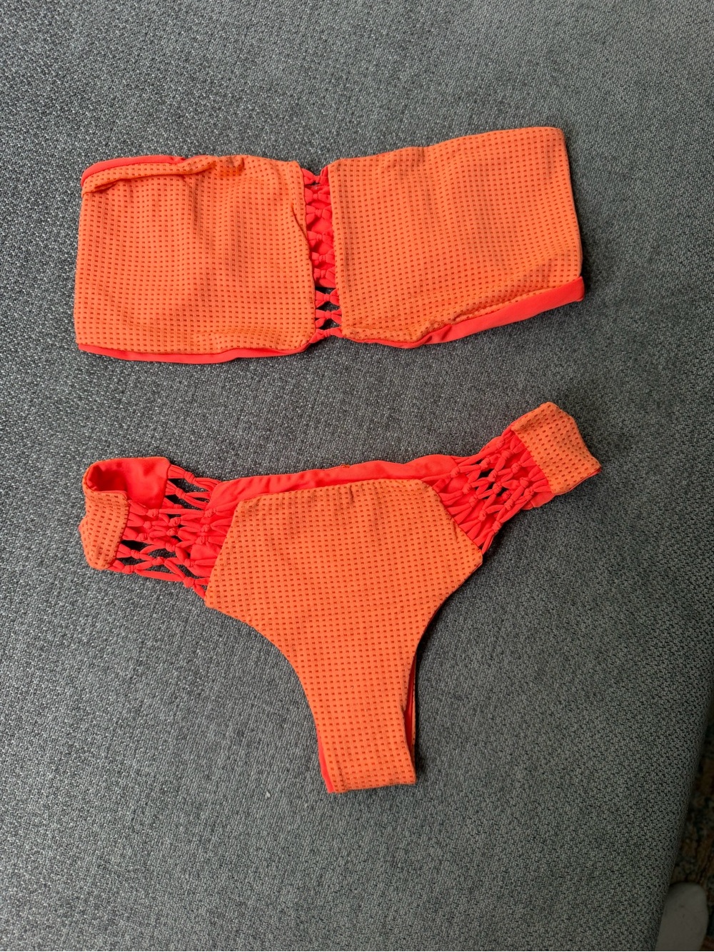 San Lorenzo Orange Bikini Set